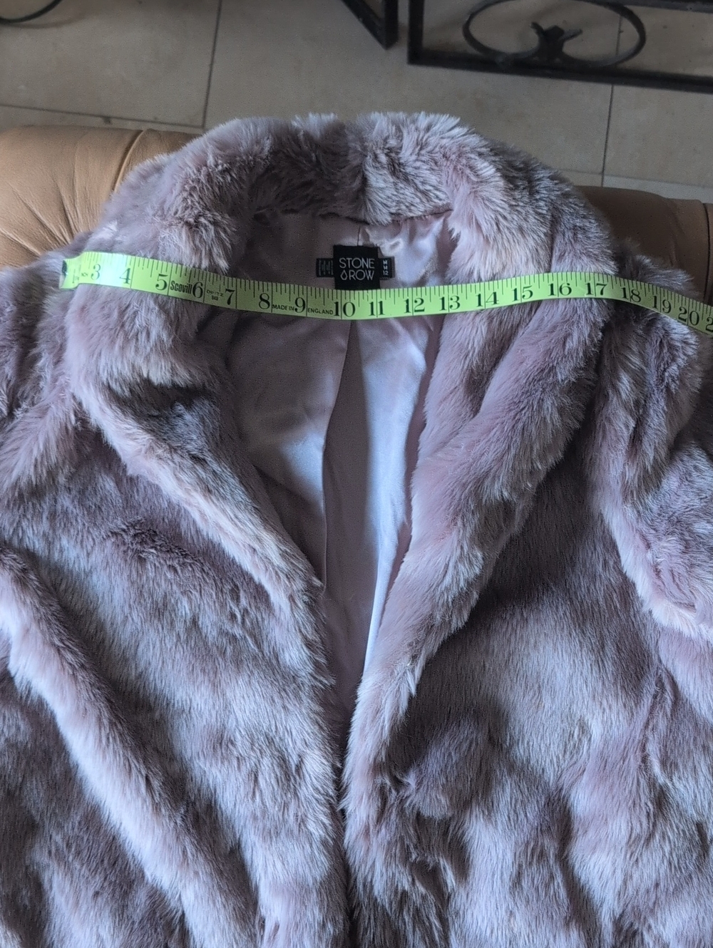 Volcom Stone Row Lavender Faux Fur Teddy Jacket - Picture 6 of 6